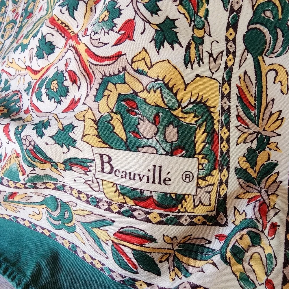 Vintage Beauville France Tablecloth 64